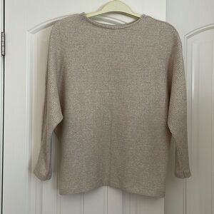 H&M Beige Knit Sweater